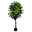 Künstlicher Ficus benjamini, Birkenfeige, grün, ca. 180 cm, ca. 2.016 Blätter