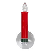 20er-Set Mini LED Baumkerzen, rot, kabellos