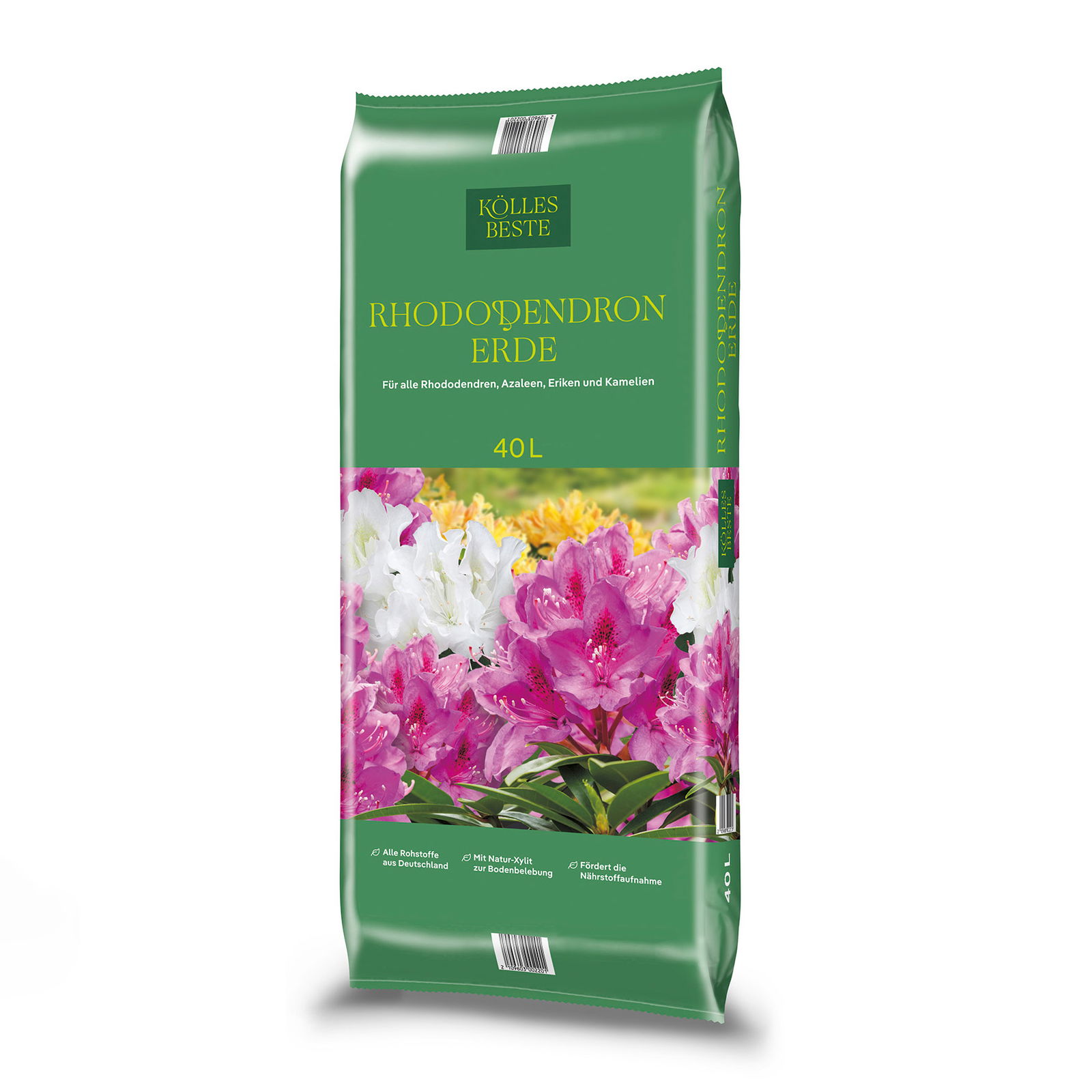 Kölles Beste Rhododendronerde, torfreduziert, 60 Sack à 40 l, 2400 Liter