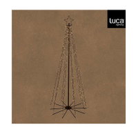 LED-Baum, schwarz, 750 warmweiße LEDs, ca. Ø 90 x H 240 cm LED-Baum, schwarz, 750 warmweiße LEDs, ca. Ø 90 x H 240 cm