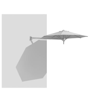 Schneider Wandschirm 'Muro', grau, ca. Ø 250 cm Schneider Wandschirm 'Muro', grau, ca. Ø 250 cm