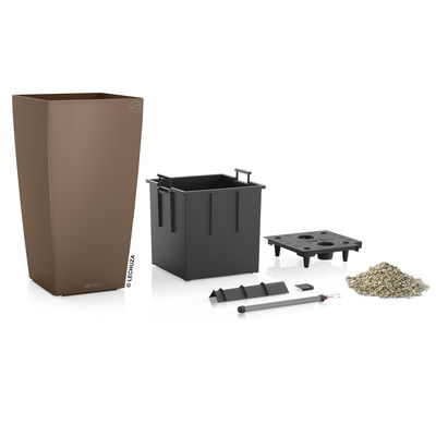 Lechuza 'Cubico Color 40', muskat, ca. 39,5 x 39,5 x H 75,5 cm Lechuza 'Cubico Color 40', muskat, ca. 39,5 x 39,5 x H 75,5 cm