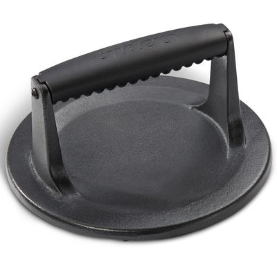 Enders Burgerpresse, schwarz, Guss, Ø 9 cm
