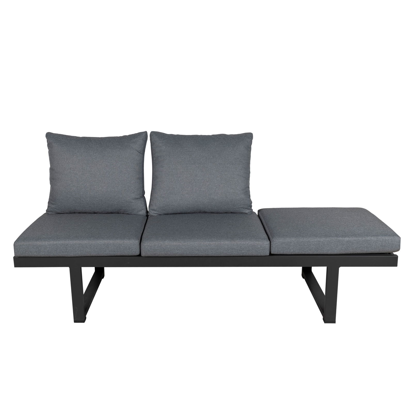 Kölle Liegesofa 'Madeira' inkl. Auflagen, grau