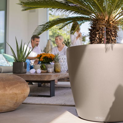 Lechuza 'Classico Color 70', sandbraun, ca. Ø 70 x H 64,5cm