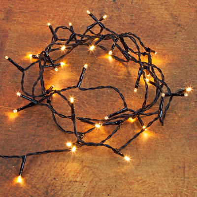 Kölle LED Lichterkette Rice Lights, klassisch warm, 40 LEDs, Länge ca. 3 m