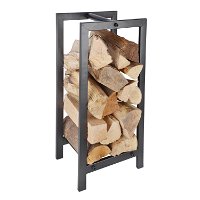Holzlagerturm aus Carbonstahl, Maße 30 x 24 x 60 cm
