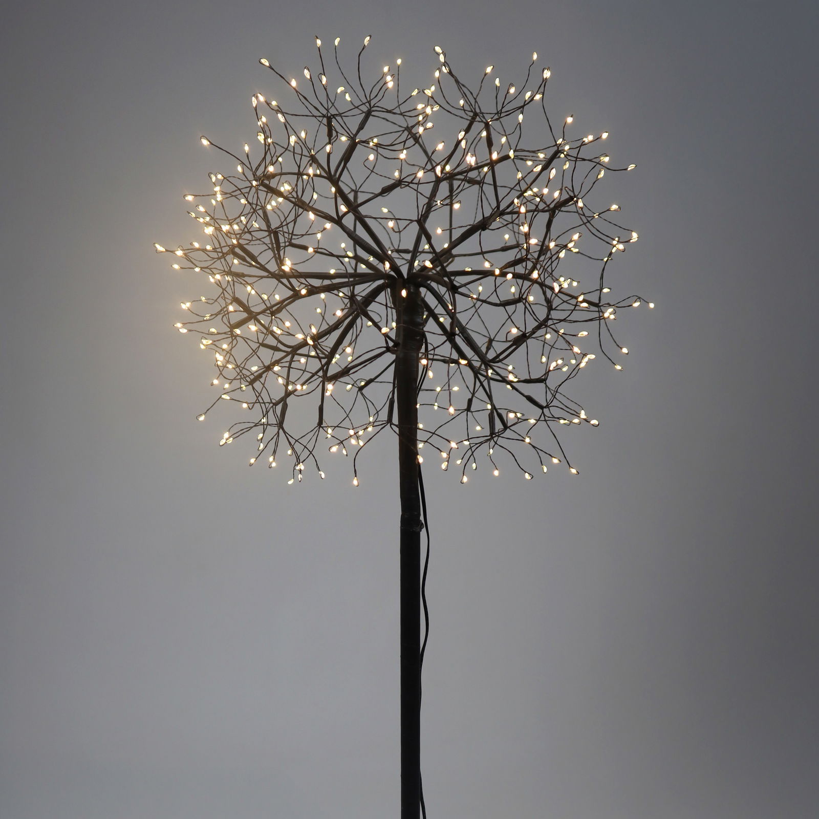 LED-Baum, warmweiß, 576 LEDs, schwarz, ca. Ø 40 x H 100 cm