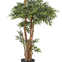 Künstliche Ruscus Kugelbaum, Höhe ca. 170 cm