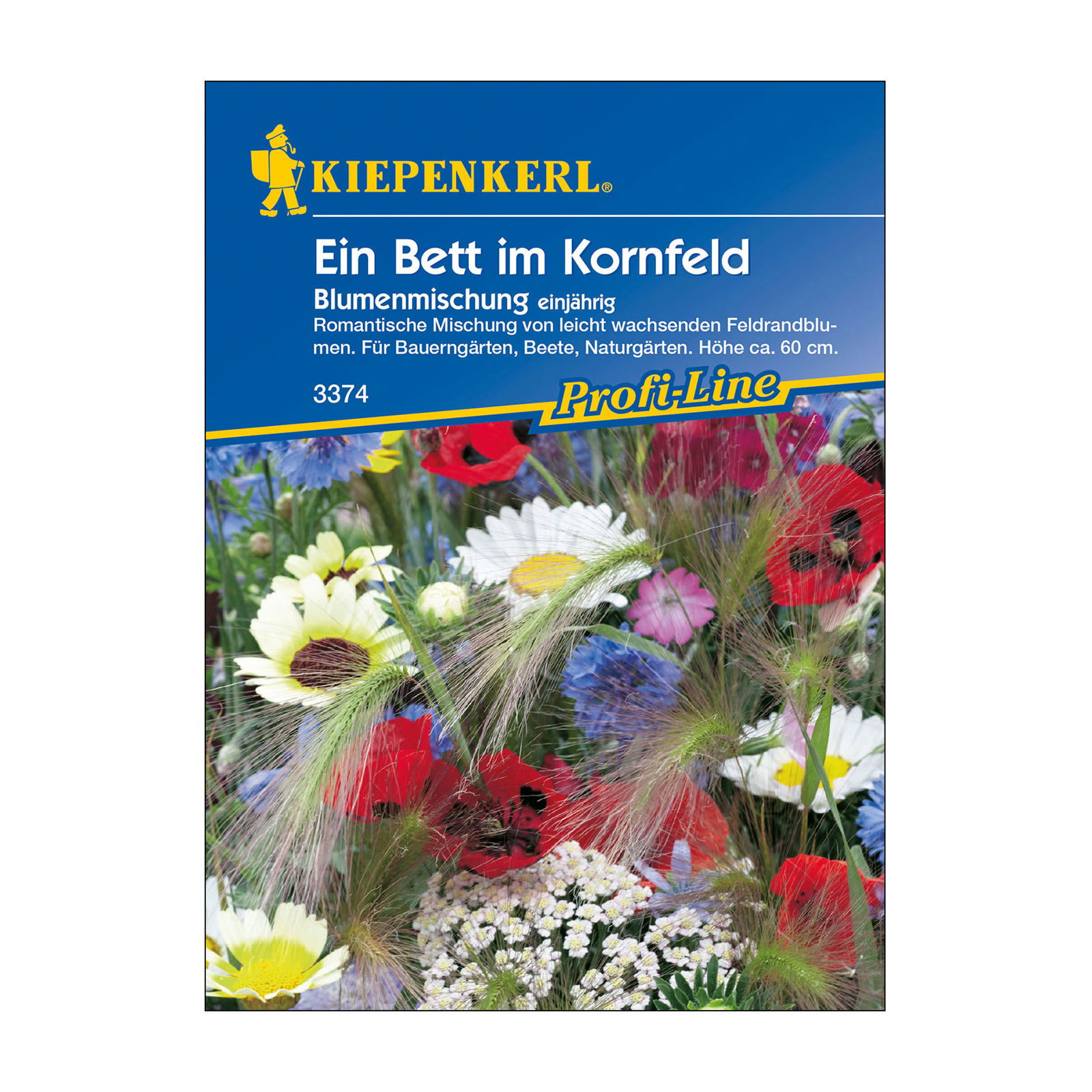 Blumensamen 'Ein Bett im Kornfeld', bunt