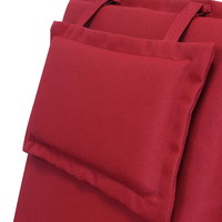 Kölle Hochlehnerauflage 'SunDance', marsala, ca. 120 x 50 cm Kölle Hochlehnerauflage 'SunDance', marsala, ca. 120 x 50 cm