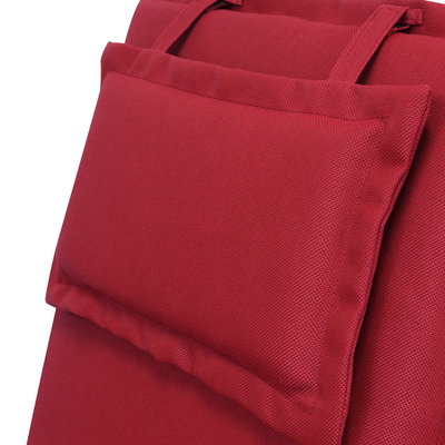 Kölle Hochlehnerauflage 'SunDance', marsala, ca. 120 x 50 cm Kölle Hochlehnerauflage 'SunDance', marsala, ca. 120 x 50 cm