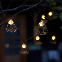 Solarlampe 'Sousse', klar, Metall, 380 x 4,0 x 6,0 cm