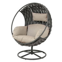 Drehsessel 'Houston' inkl. Kissen, anthrazit