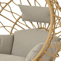 Drehsessel 'Santa Teresa' inkl. Kissen, natur