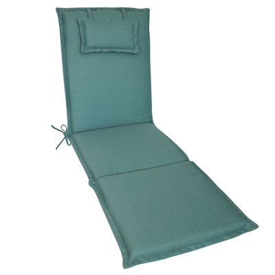 Kölles Beste Rollliegenauflage 'Twist', petrol, ca. 202 x 65 cm Kölles Beste Rollliegenauflage 'Twist', petrol, ca. 202 x 65 cm