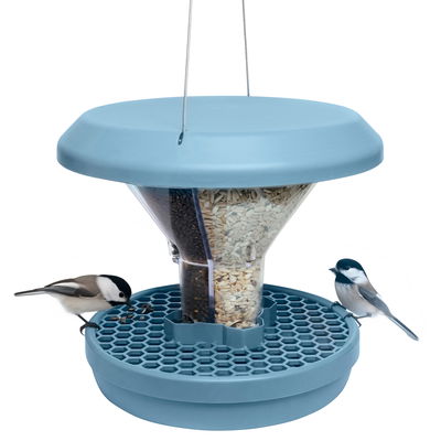 Swissinno Vogel-Futtersilo 'Davos', hellblau