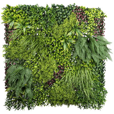 Künstliche Premium Blättermatte mit Farn & Moos, ca. 100 x 100 cm Künstliche Premium Blättermatte mit Farn & Moos, ca. 100 x 100 cm