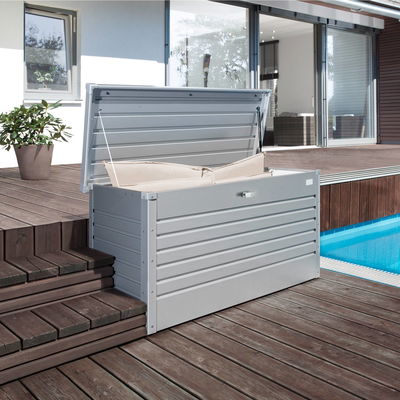 Biohort Freizeitbox Gr. 130, silber-metallic, 134 x 62 x 71 cm Biohort Freizeitbox Gr. 130, silber-metallic, 134 x 62 x 71 cm