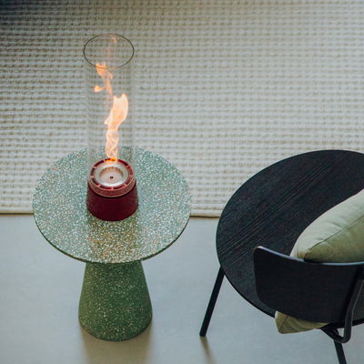 Höfats Tischfeuer 'Spin Air 1200', grün, Edelstahl, Ø13,8 x H54 cm Höfats Tischfeuer 'Spin Air 1200', grün, Edelstahl, Ø13,8 x H54 cm