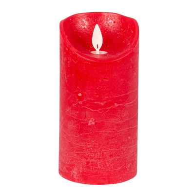 LED Echtwachskerzen 'Magic Flame', rot, 3 Kerzen inkl. Fernbedienung & Batterie LED Echtwachskerzen 'Magic Flame', rot, 3 Kerzen inkl. Fernbedienung & Batterie