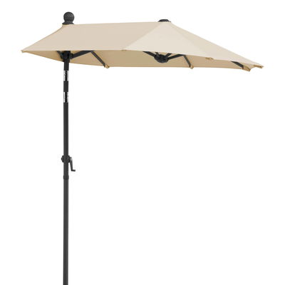 Balkonschirm Salerno Mezza, mit Schutzhülle, ca. 150 x 150 cm, natur Balkonschirm Salerno Mezza, mit Schutzhülle, ca. 150 x 150 cm, natur