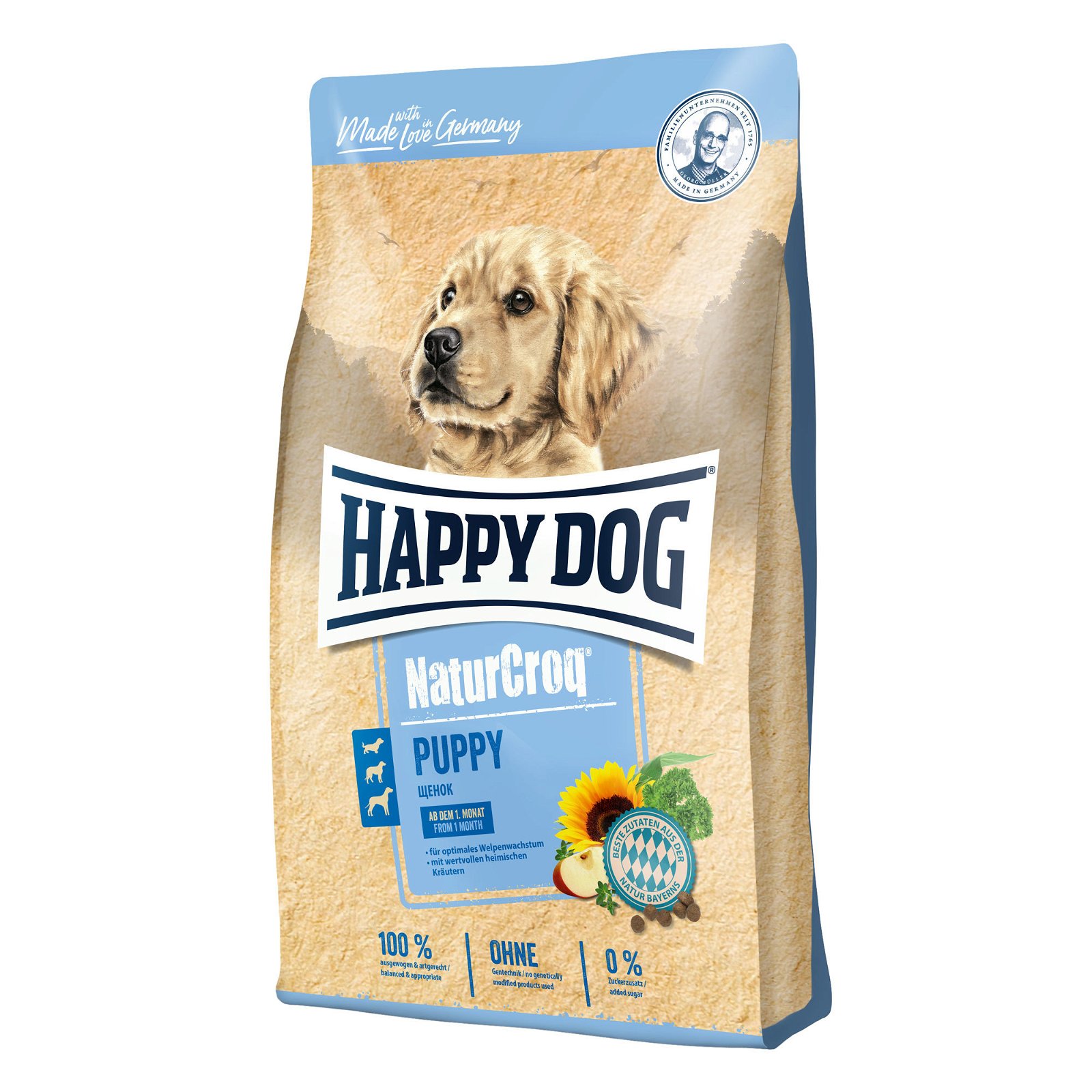 Happy Dog Natur Croq Balance, Welpen, Hundetrockenfutter