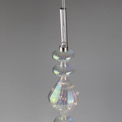 LED Glaszapfen 'Iris', Höhe ca. 47 cm LED Glaszapfen 'Iris', Höhe ca. 47 cm