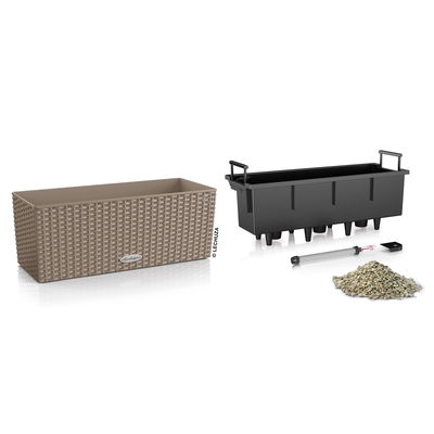 Lechuza 'Balconera Cottage 50', sandbraun, ca. 50 x 19 x H 19 cm Lechuza 'Balconera Cottage 50', sandbraun, ca. 50 x 19 x H 19 cm