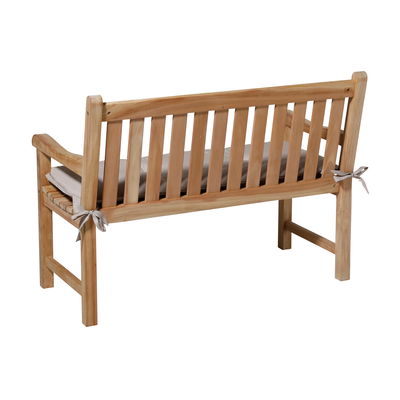 Bankauflage 'Panama', hellbeige, ca. 120 x 48 cm