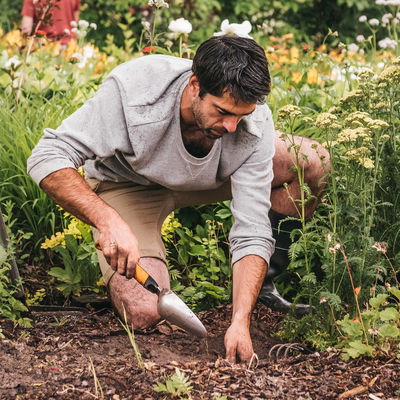 Xact Blumenkelle, schwarz/orange, ca. 8 x 38 x 5 cm Xact Blumenkelle, schwarz/orange, ca. 8 x 38 x 5 cm