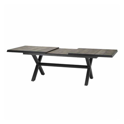 Ausziehtisch Sincro, Keramik mit Aluminium, Maße ca. 200/260x100 cm