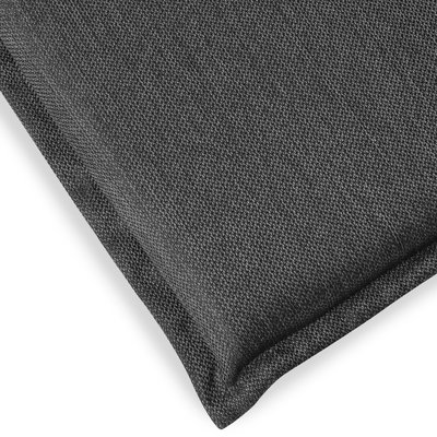 Kölles Beste Hochlehnerauflage 'Twist', anthrazit, ca. 120 x 50 cm Kölles Beste Hochlehnerauflage 'Twist', anthrazit, ca. 120 x 50 cm