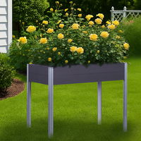 Kölle Hochbeet 'Elias', grau, ca. 90 x 50 x H80 cm