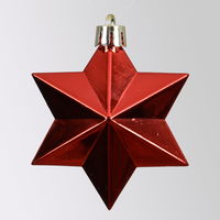 Sterne, 12er-Set, weihnachtsrot, ca. B 9 x H 12 cm Sterne, 12er-Set, weihnachtsrot, ca. B 9 x H 12 cm