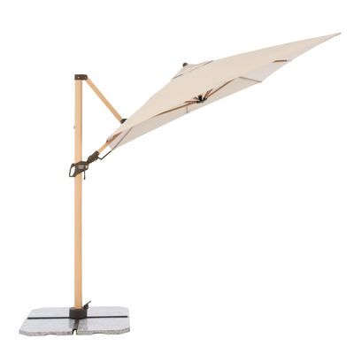 Doppler Pendelschirm 'Alu-Wood Ultra AX', natur, ca. 300 x 220 cm Doppler Pendelschirm 'Alu-Wood Ultra AX', natur, ca. 300 x 220 cm