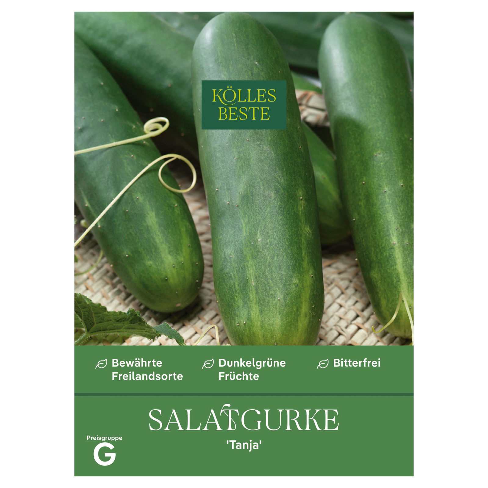 Kölles Beste Gemüsesamen, Salatgurke 'Tanja'