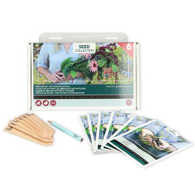 Saatgut 'Fröhliche Bienen- und Schmetterlingsblüten' Saatgut 'Fröhliche Bienen- und Schmetterlingsblüten'