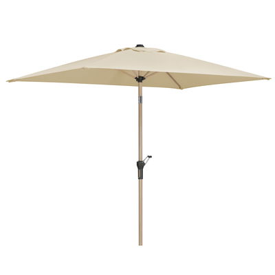 Sonnenschirm 'Cordoba', ca. 230 x 150 cm, natur