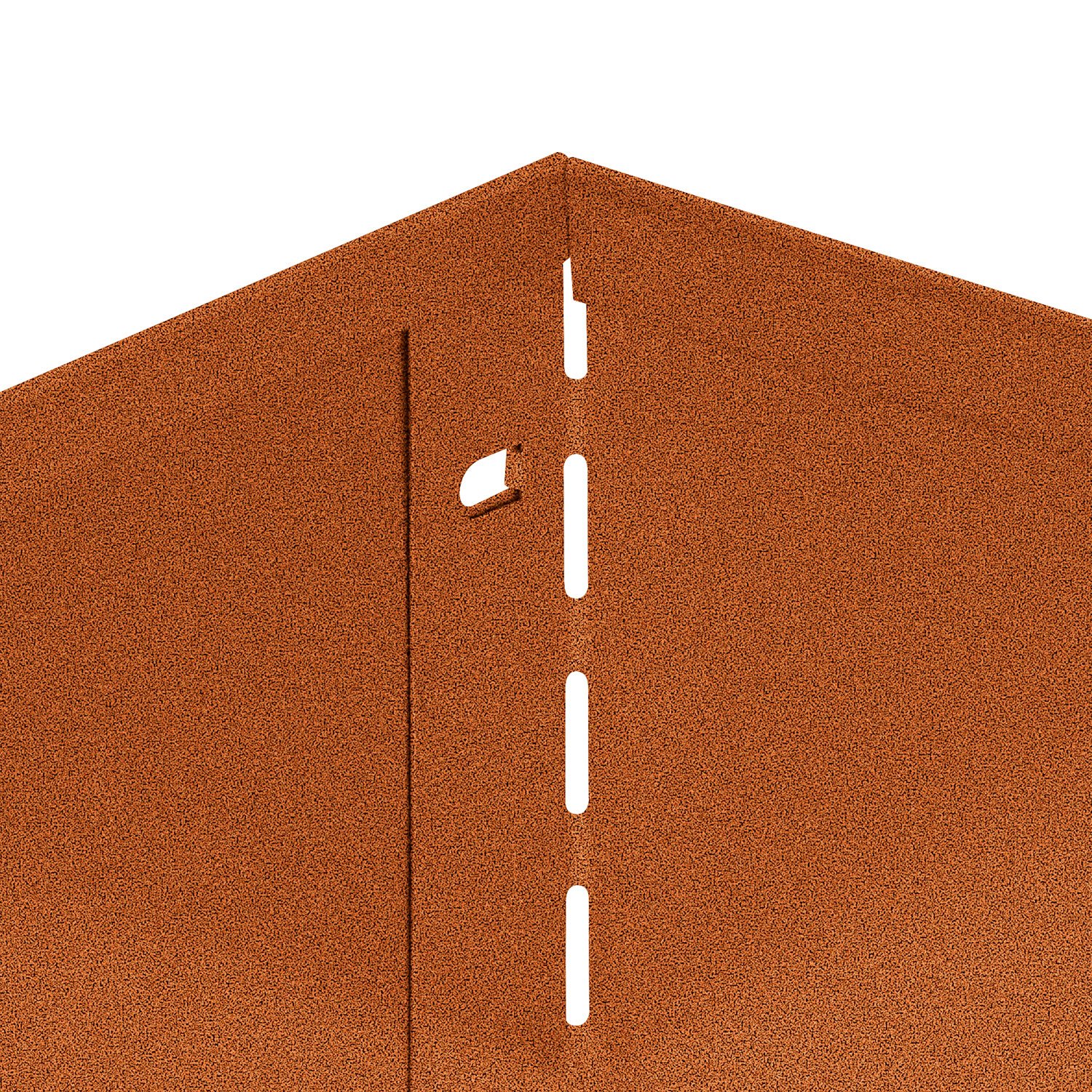 Rasenkante 'Corten', edelrost, H13 x L118 cm