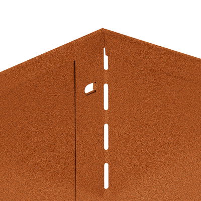 Rasenkante 'Corten', edelrost, H13 x L118 cm Rasenkante 'Corten', edelrost, H13 x L118 cm