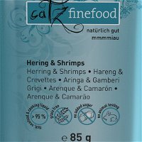 Katzennassfutter Catz Finefood No. 13, Hering & Krabben, 85 g
