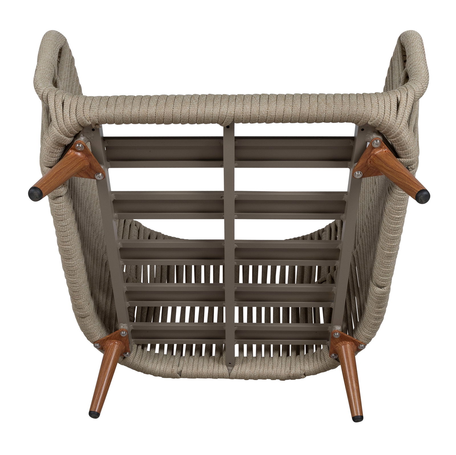 Kölle Loungesessel 'Cafune' inkl. Auflagen, grau/beige Kölle Loungesessel 'Cafune' inkl. Auflagen, grau/beige