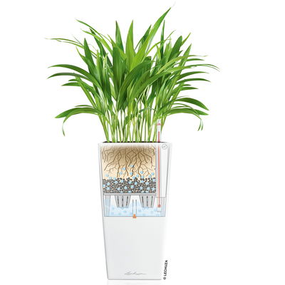 Lechuza 'Cubico Premium 40', weiß, ca. 40 x 40 x H 75 cm Lechuza 'Cubico Premium 40', weiß, ca. 40 x 40 x H 75 cm