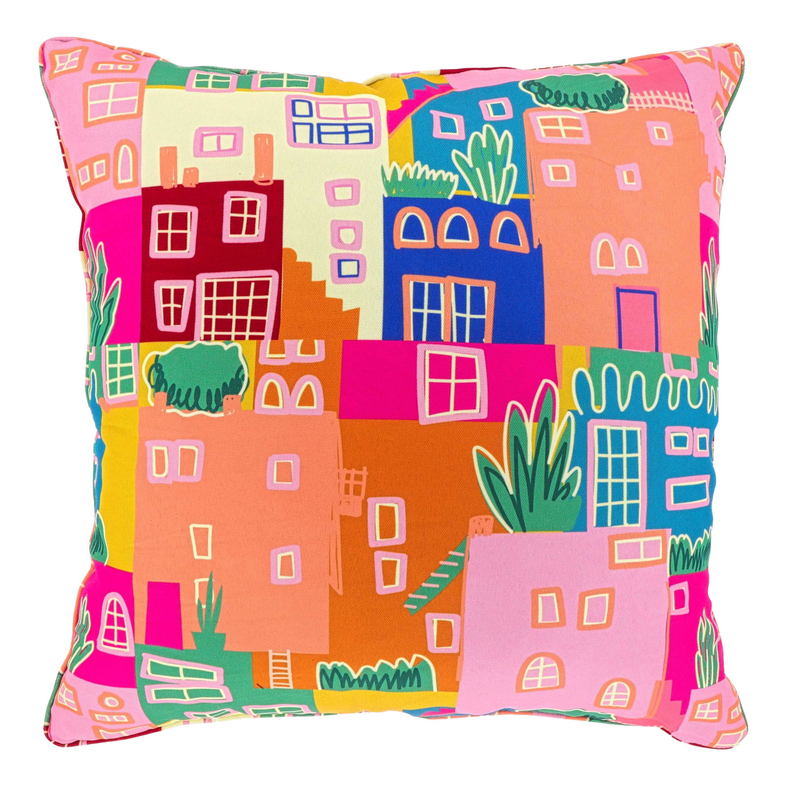 Knuffelkissen 'Vita Dessin 4', bunt, ca. 50 x 50 cm Knuffelkissen 'Vita Dessin 4', bunt, ca. 50 x 50 cm