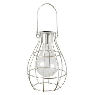 Solarlaterne 'Eureka!', silber/ gold/ antikkupfer, ca. Ø 16 x 12 cm Solarlaterne 'Eureka!', silber/ gold/ antikkupfer, ca. Ø 16 x 12 cm