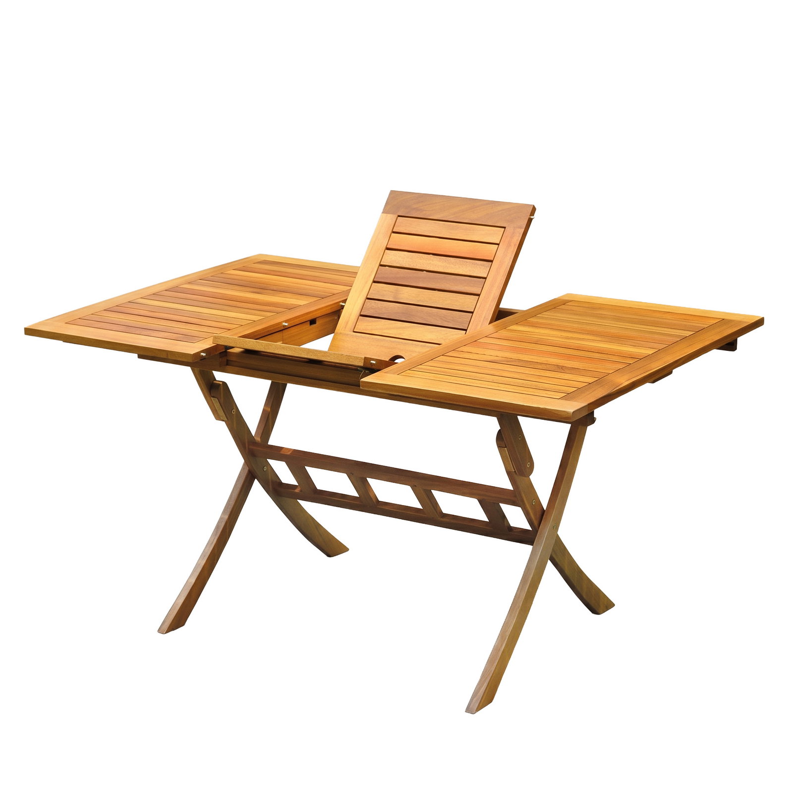 Balkon-Ausziehtisch 100/140x90 cm Akazienholz