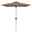 Doppler Sonnenschirm 'Active Auto Tilt', greige, ca. 210 x 140 cm