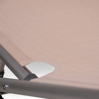 Sungörl Campingliege 'Mykonos Comfort Taupe', taupe