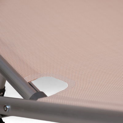 Sungörl Campingliege 'Mykonos Comfort Taupe', taupe